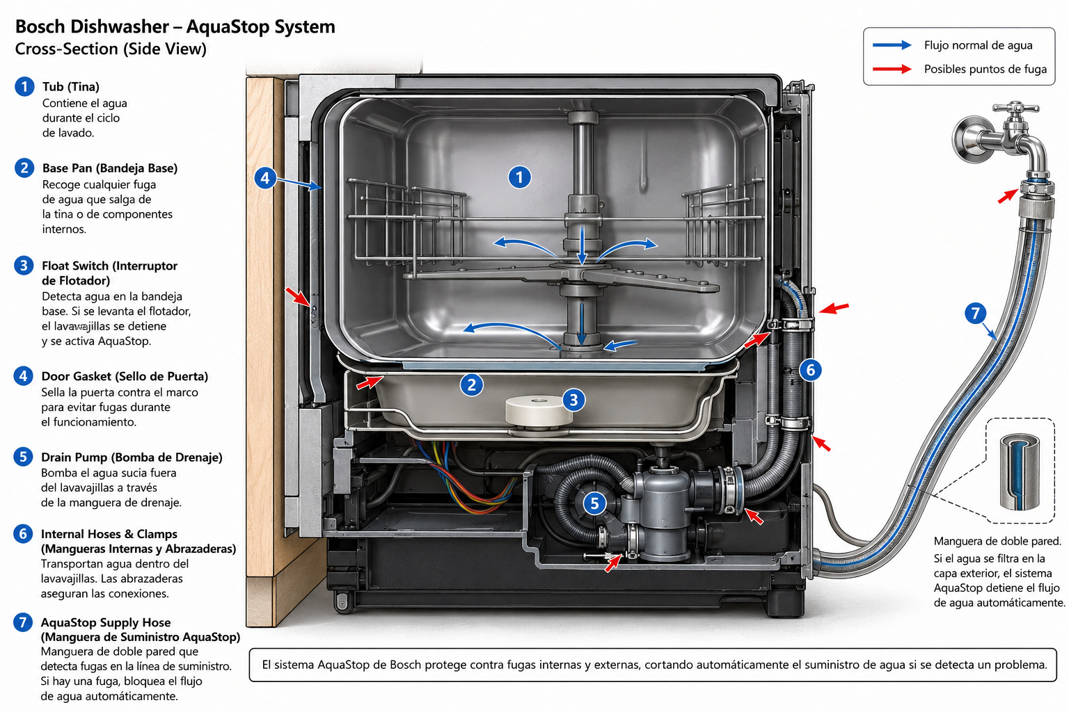 Bosch Dishwasher E15 Error — Causes and Step-by-Step Fix - 2