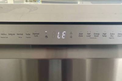 LG Dishwasher LE Error Code — Causes and Step-by-Step Fix